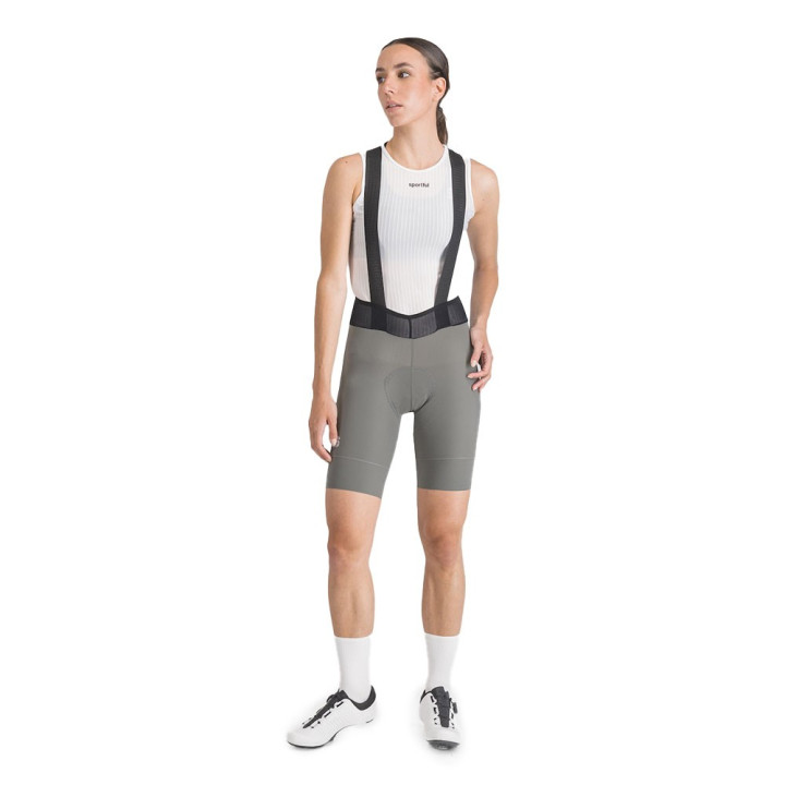 Sportful Salopette Ciclismo Srk Gun Metal Donna