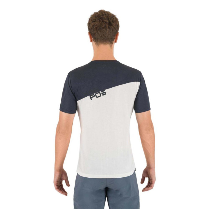 Karpos T-Shirt Trekking Averau Bright Bianco Vulcan Uomo