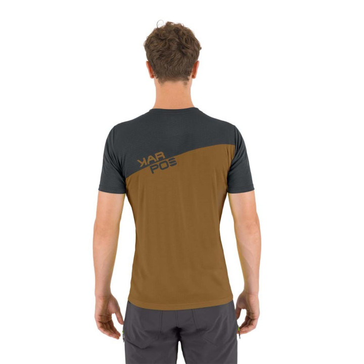 Karpos T-Shirt Trekking Averau Bronze Woodl Gray Uomo