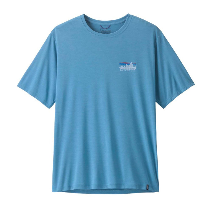 Patagonia T-Shirt Trekking Cap Cool Daily 73 Skyline Uomo