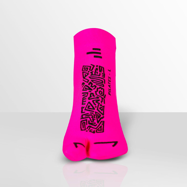 R-Evenge Calze Da Pilates 1 Finger New Fucsia/Nero Unisex