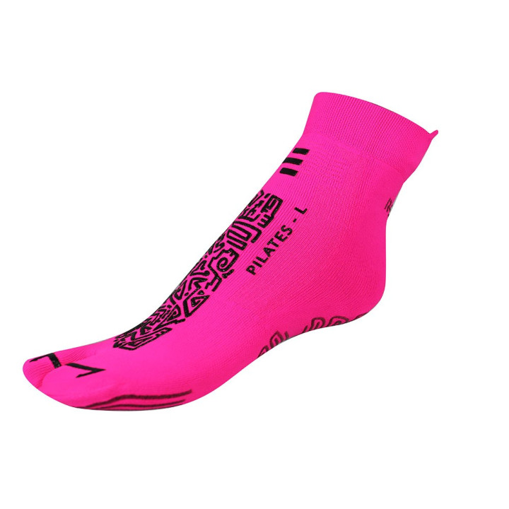 R-Evenge Calze Da Pilates 1 Finger New Fucsia/Nero Unisex