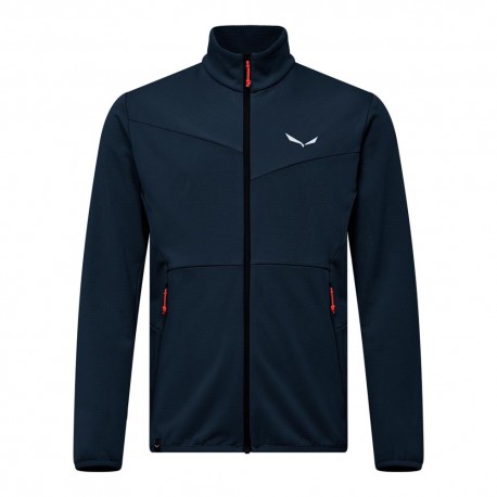 Salewa Felpa In Pile Puez Cammino Bluebarry Uomo