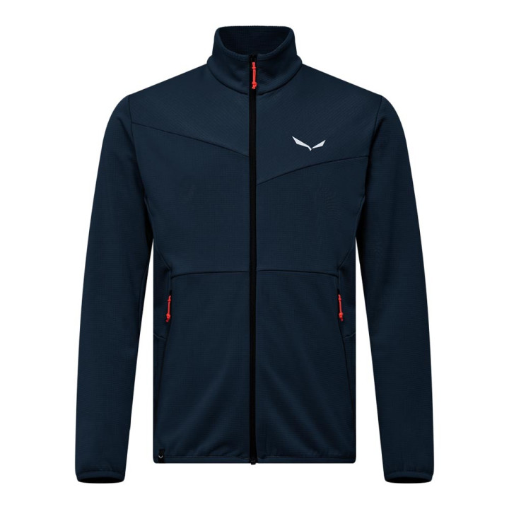 Salewa Felpa In Pile Puez Cammino Bluebarry Uomo