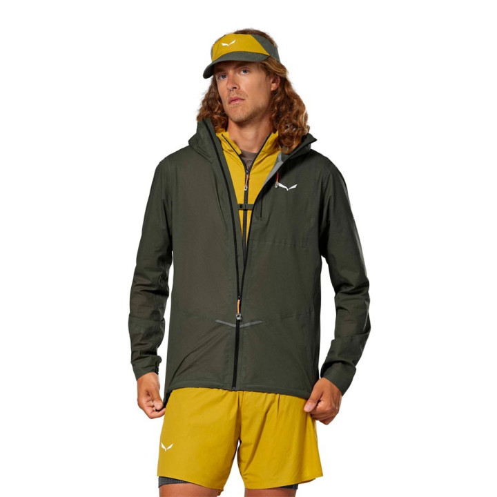 Salewa Giacca Trekking Pedroc 2 Ptx Faded Verde Uomo