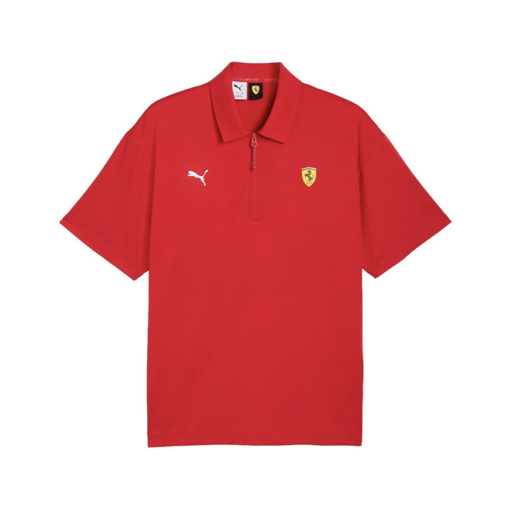 Puma Ferrari Polo Corse Rosso Uomo