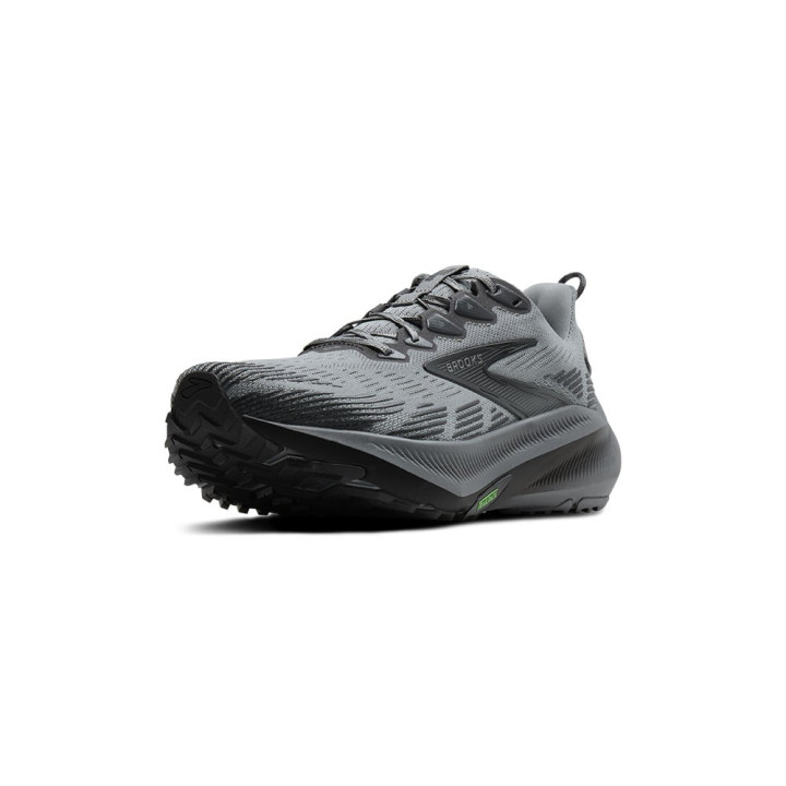 Brooks Ghost Trail Grigio Nero - Scarpe trail running Uomo