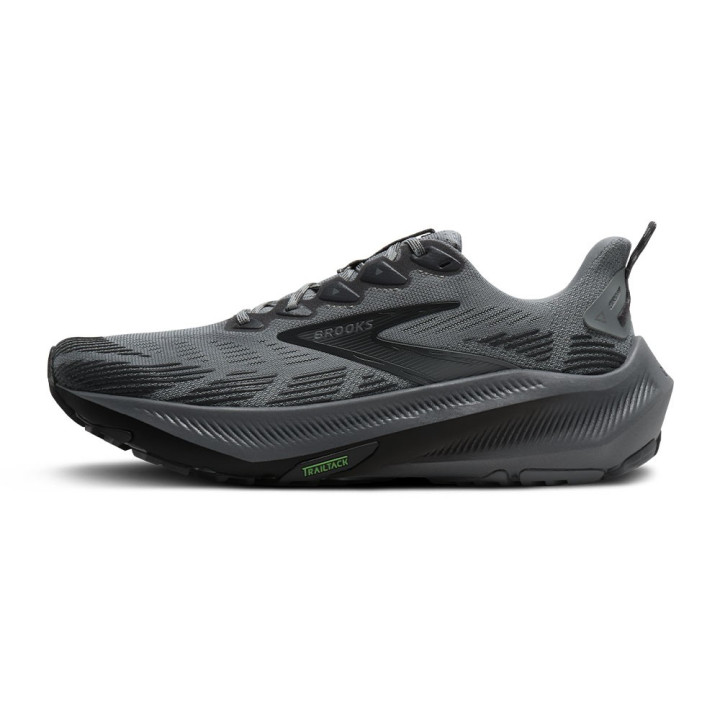 Brooks Ghost Trail Grigio Nero - Scarpe trail running Uomo