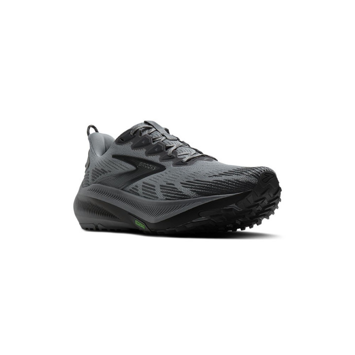 Brooks Ghost Trail Grigio Nero - Scarpe trail running Uomo