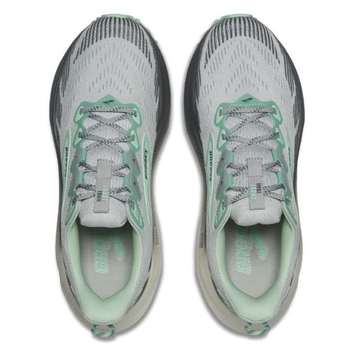 Brooks Ghost Trail Grigio Nero - Scarpe trail running Uomo