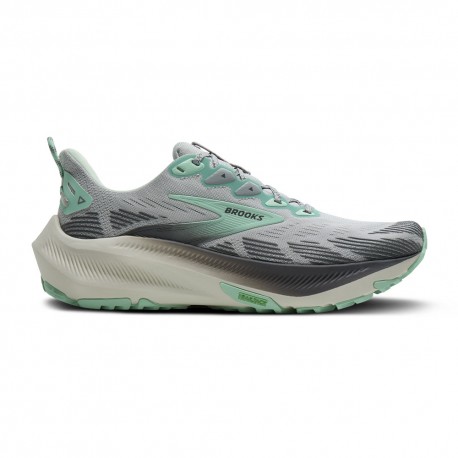 Brooks Ghost Trail Grigio Nero - Scarpe trail running Uomo