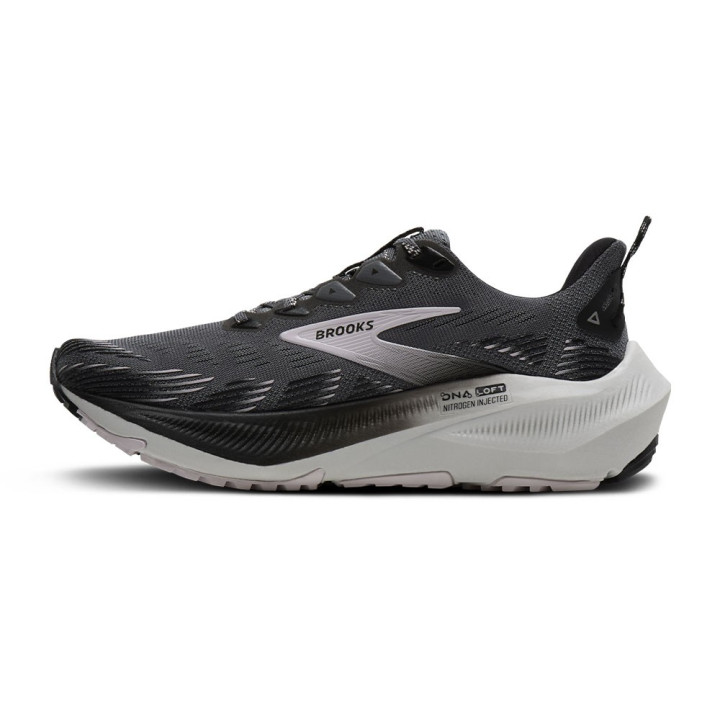 Brooks Ghost Trail Grigio Nero - Scarpe trail running Uomo