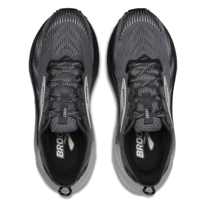 Brooks Ghost Trail Grigio Nero - Scarpe trail running Uomo