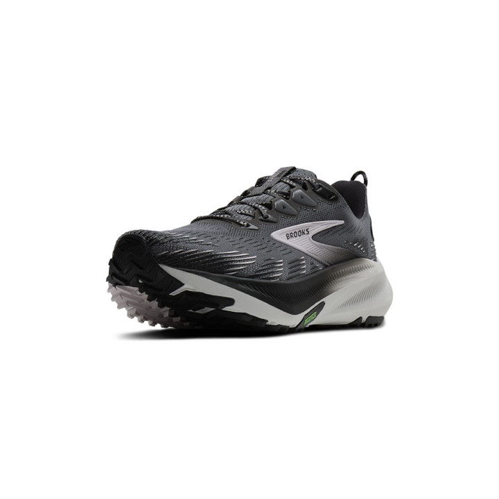 Brooks Ghost Trail Grigio Nero - Scarpe trail running Uomo