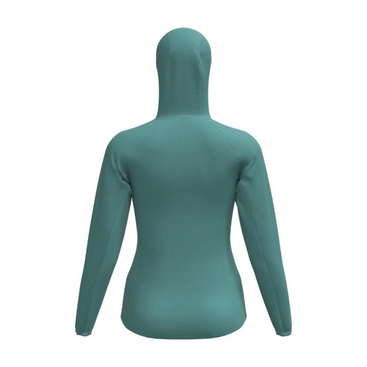 Rock Experience Felpa In Pile Arrows 2.0 Hoodie Oil Blue Donna