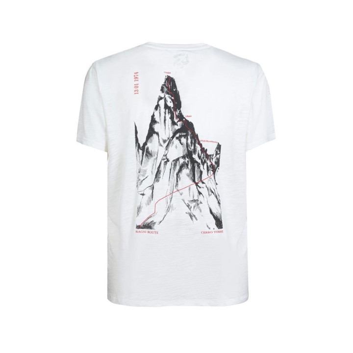 Rock Experience T-Shirt Trekking Anniversary Bright Bianco Uomo