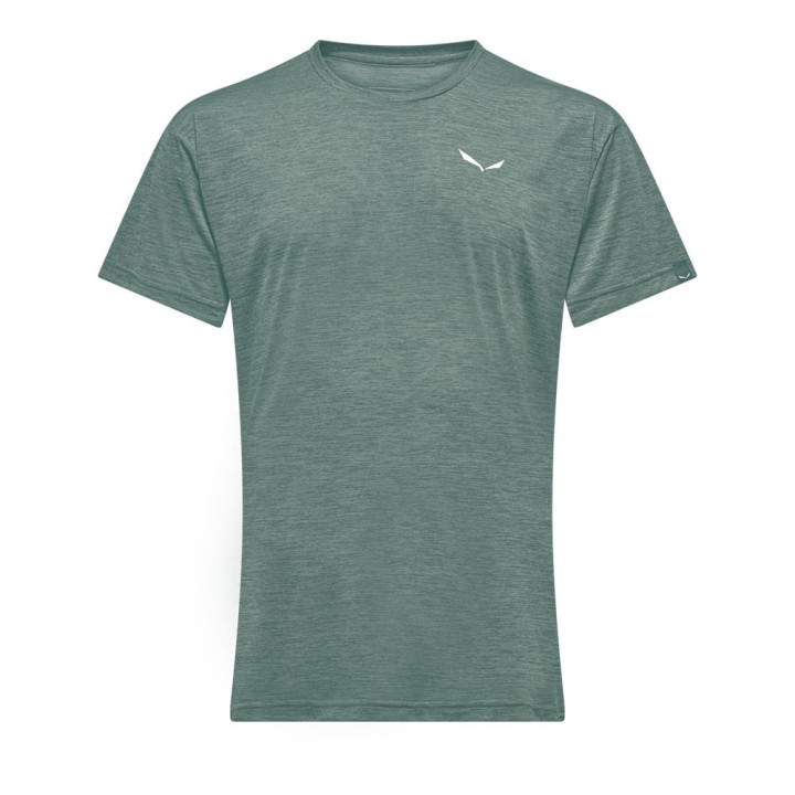 Salewa T-Shirt Trekking Puez Melange Willow Melange Uomo