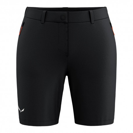 Salewa Pantaloni Corti Trekking Puez Talvena Nero Out Donna