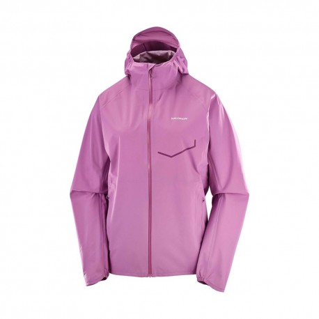 Salomon Giacca Trekking Bonatti Iris Orchid Donna