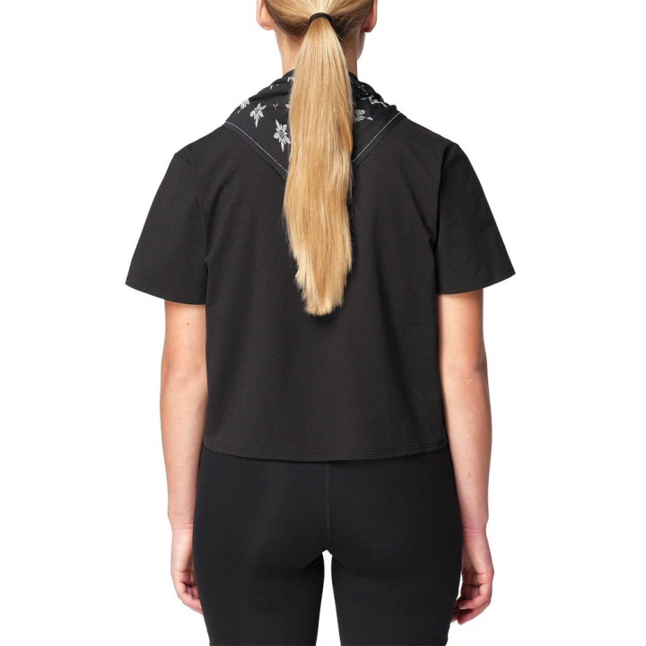 Salomon T-Shirt Trekking Trackline Deep Nero Donna