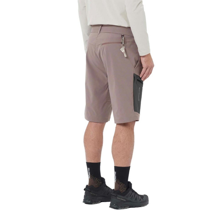 Salomon Pantaloni Corti Trekking Outerpath Utility Iron Uomo