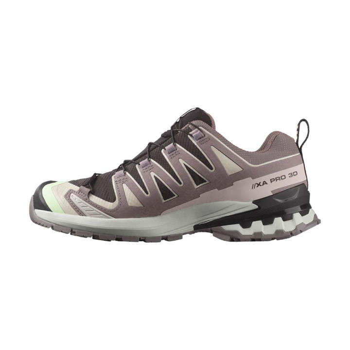 Salomon Xa Pro 3D V9 GORE-TEX Nero Patina Verde Gray V - Scarpe Trekking Donna