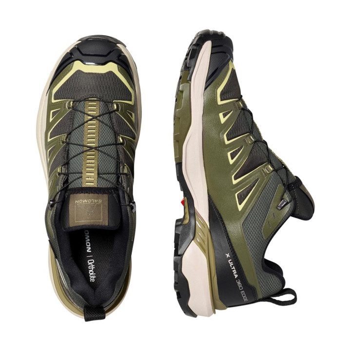 Salomon X Ultra 360 Edge GORE-TEX Peat Olive Night Endive - Scarpe Trekking Uomo