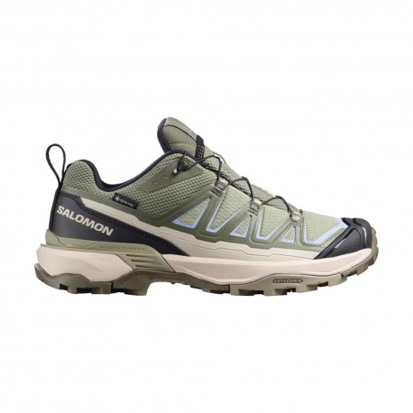 Salomon X Ultra 360 Edge GORE-TEX Tea Deep Lichen Verde - Scarpe Trekking Donna