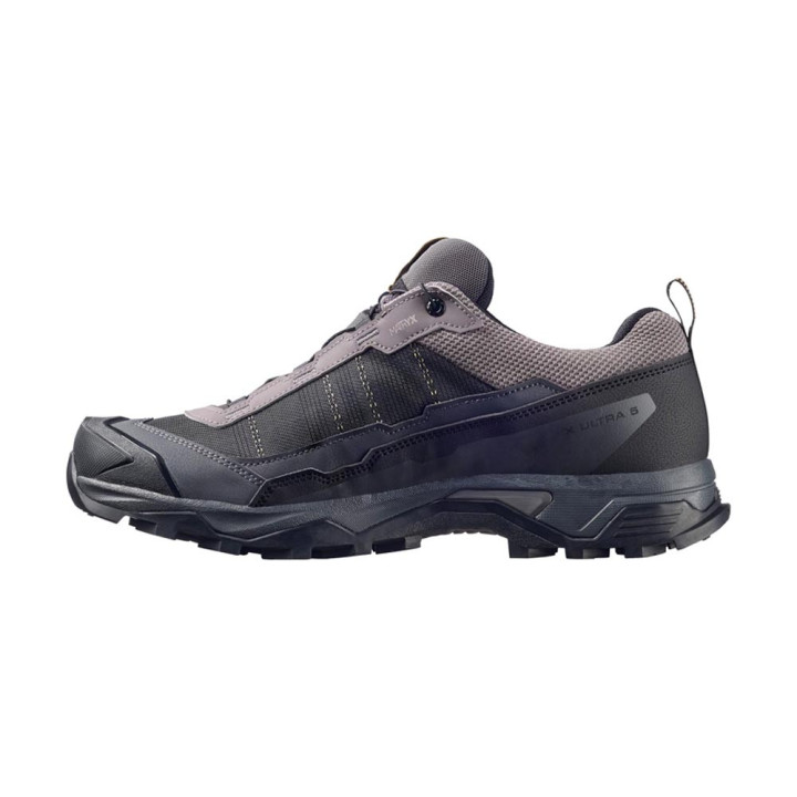 Salomon X Ultra 5 GORE-TEX Dark Gull Gray Asphalt Willow - Scarpe Trekking Uomo
