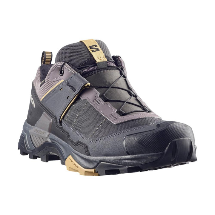 Salomon X Ultra 5 GORE-TEX Dark Gull Gray Asphalt Willow - Scarpe Trekking Uomo