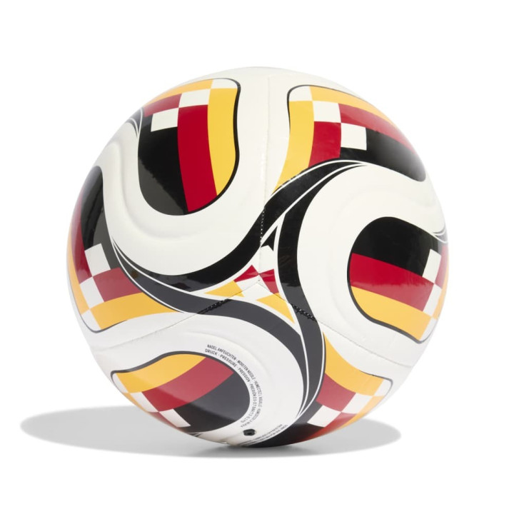 ADIDAS Pallone Da Calcio Germania Clb Home Bianco Oro Nero