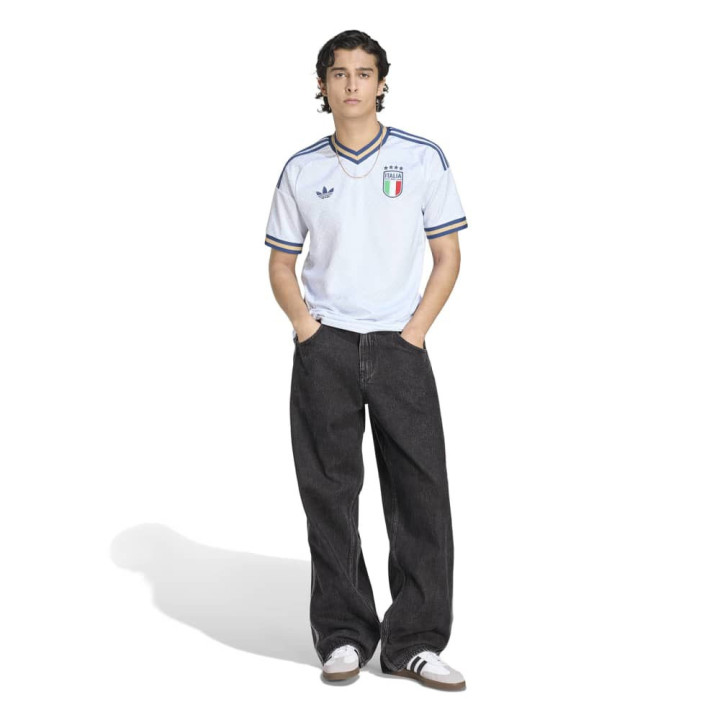ADIDAS T-Shirt Away Italia Blu Uomo