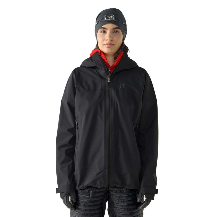 Haglofs Giacca Trekking Lim Airak 2,5 True Nero Donna
