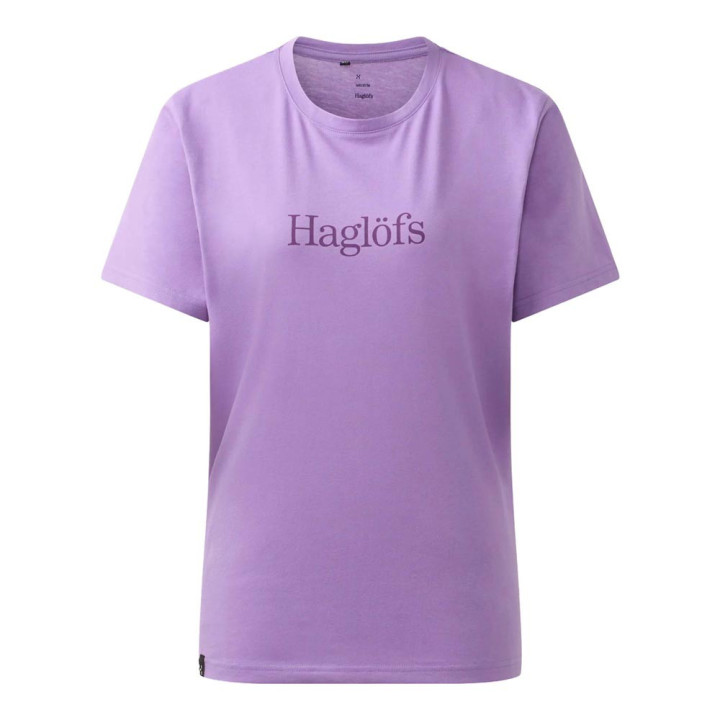 Haglofs T-Shirt Trekking Outsiders Purple Ice Donna