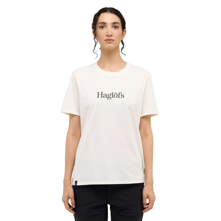 Haglofs T-Shirt Trekking Outsiders Soft Bianco Donna