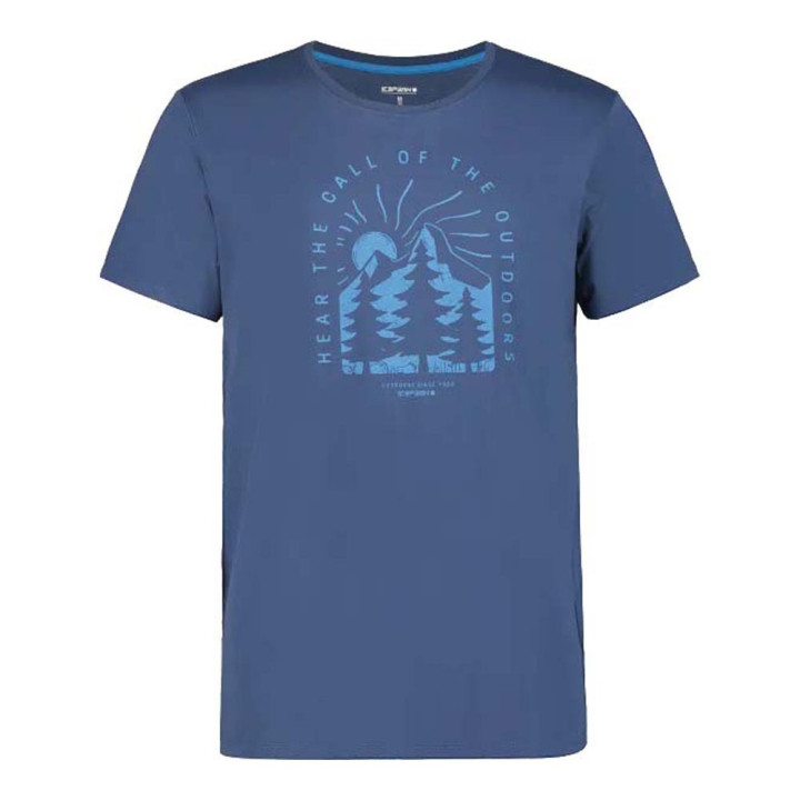 Icepeak T-Shirt Trekking Beeville Navy Blue Uomo