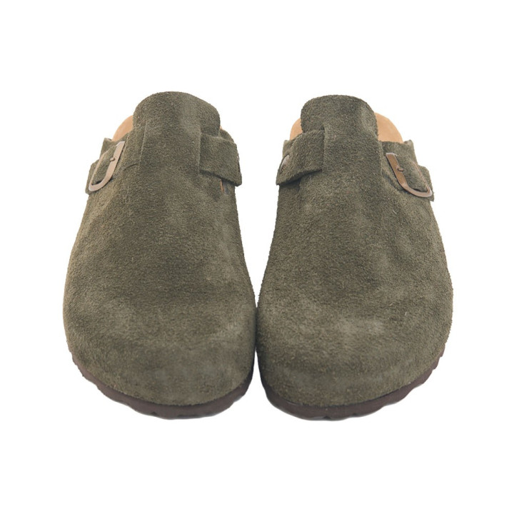 Bioline 1900 Big Suede Bosco - Ciabatte Uomo