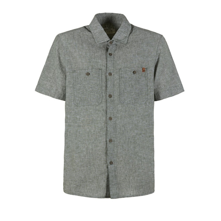 E9 Camicia Sportiva Kiwi Agave Uomo