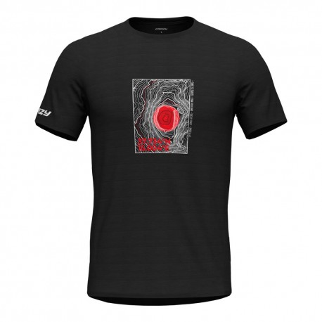 Crazy T-Shirt Trekking Logo Slate Uomo