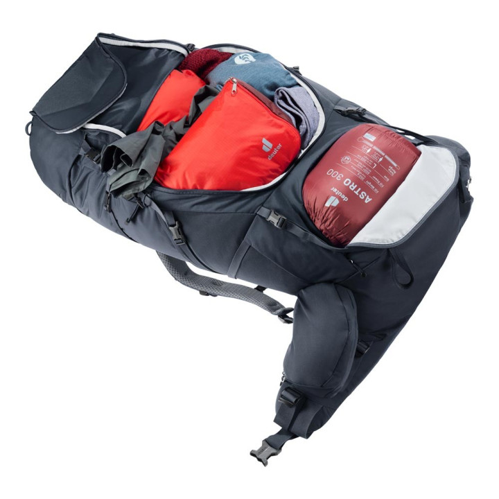 Deuter Zaino Trekking Aircontact Core 70+10 Nero