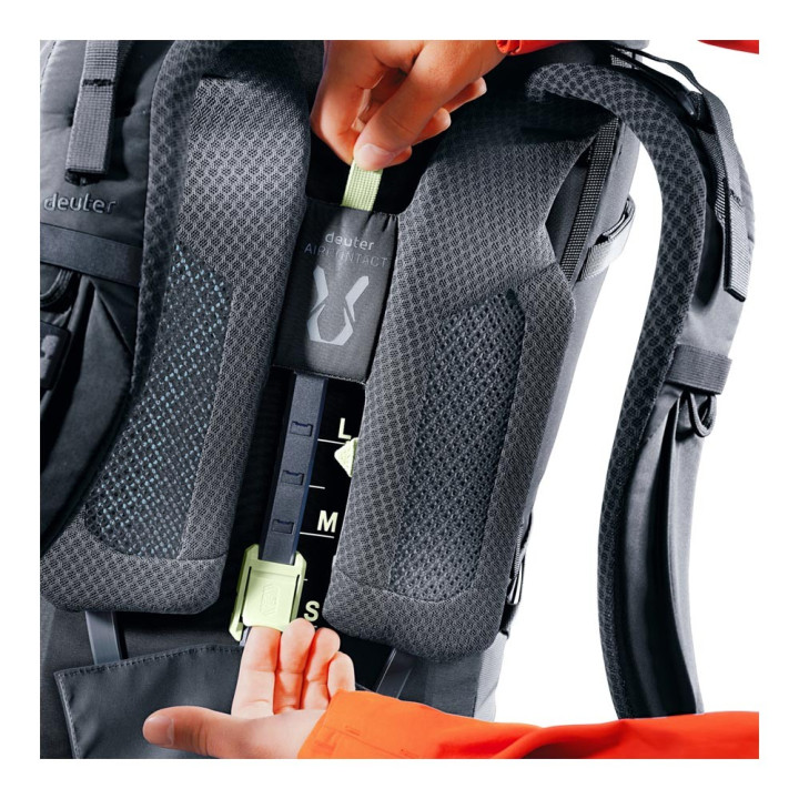 Deuter Zaino Trekking Aircontact Core 70+10 Nero