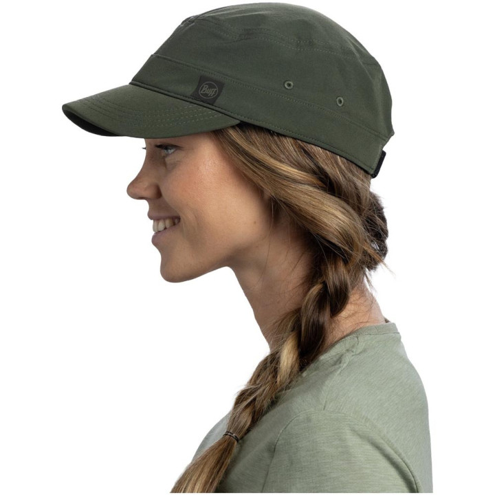 Buff Cappello Trekking Military Solid Khaki