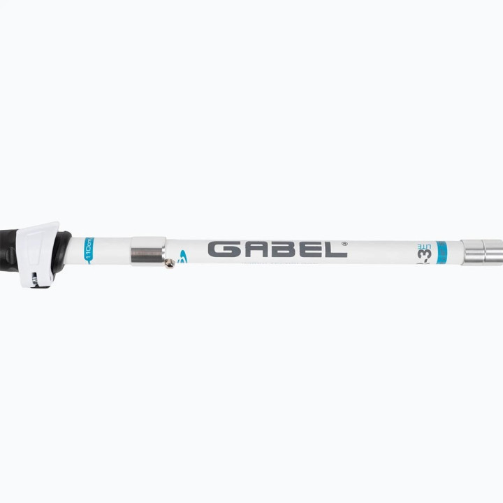 Gabel Bastoncini Trekking Fr-3 Ef Lite 105-125Cm Bianco