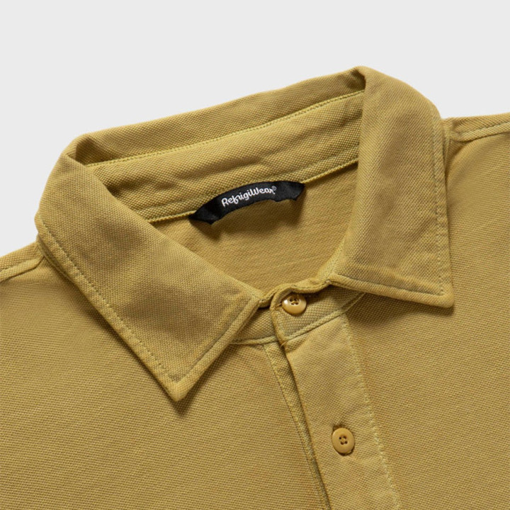 Refrigiwear Polo Mirror Senape Uomo