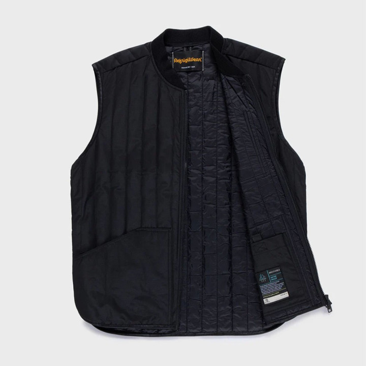 Refrigiwear Gilet Sportivo Rolling Nero Uomo