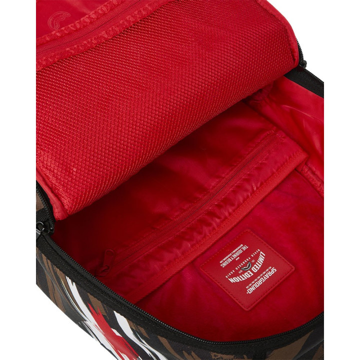 Sprayground Zaino Sweared Grunge Back Pack Moro