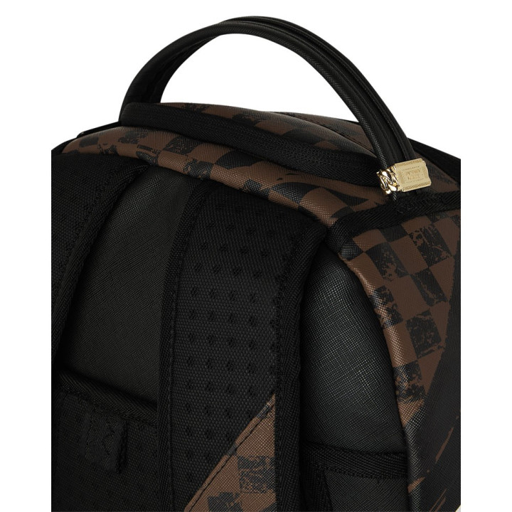 Sprayground Zaino Sweared Grunge Back Pack Moro