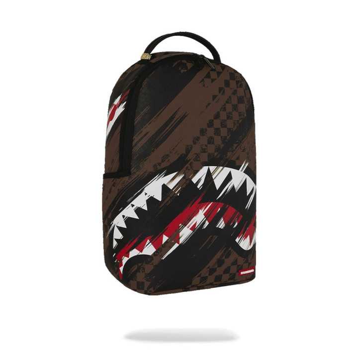 Sprayground Zaino Sweared Grunge Back Pack Moro