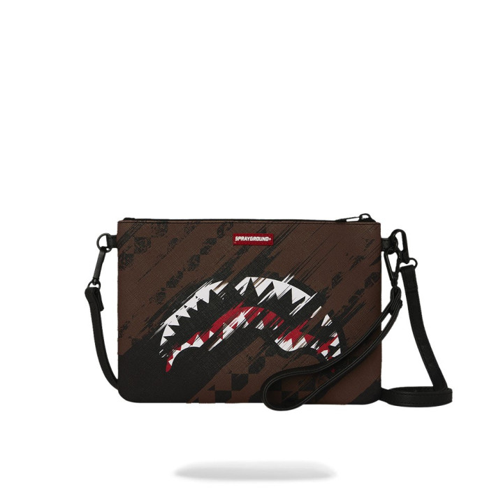 Sprayground Zaino Smeared Grunge Crossover Moro