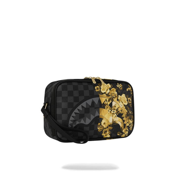 Sprayground Pochette Gold Drap Crossover Nero